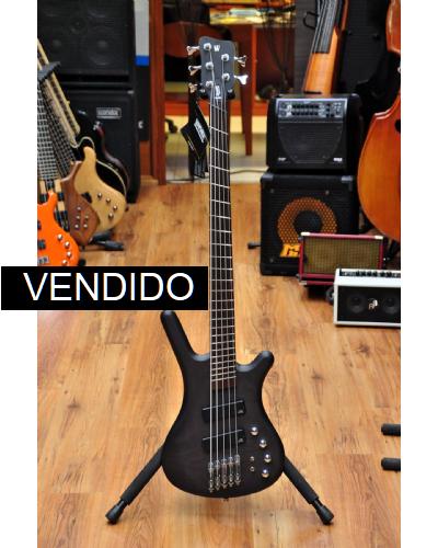 Warwick Rockbass Corvette Multiscale 5 Nirvana Black Transparent Satin